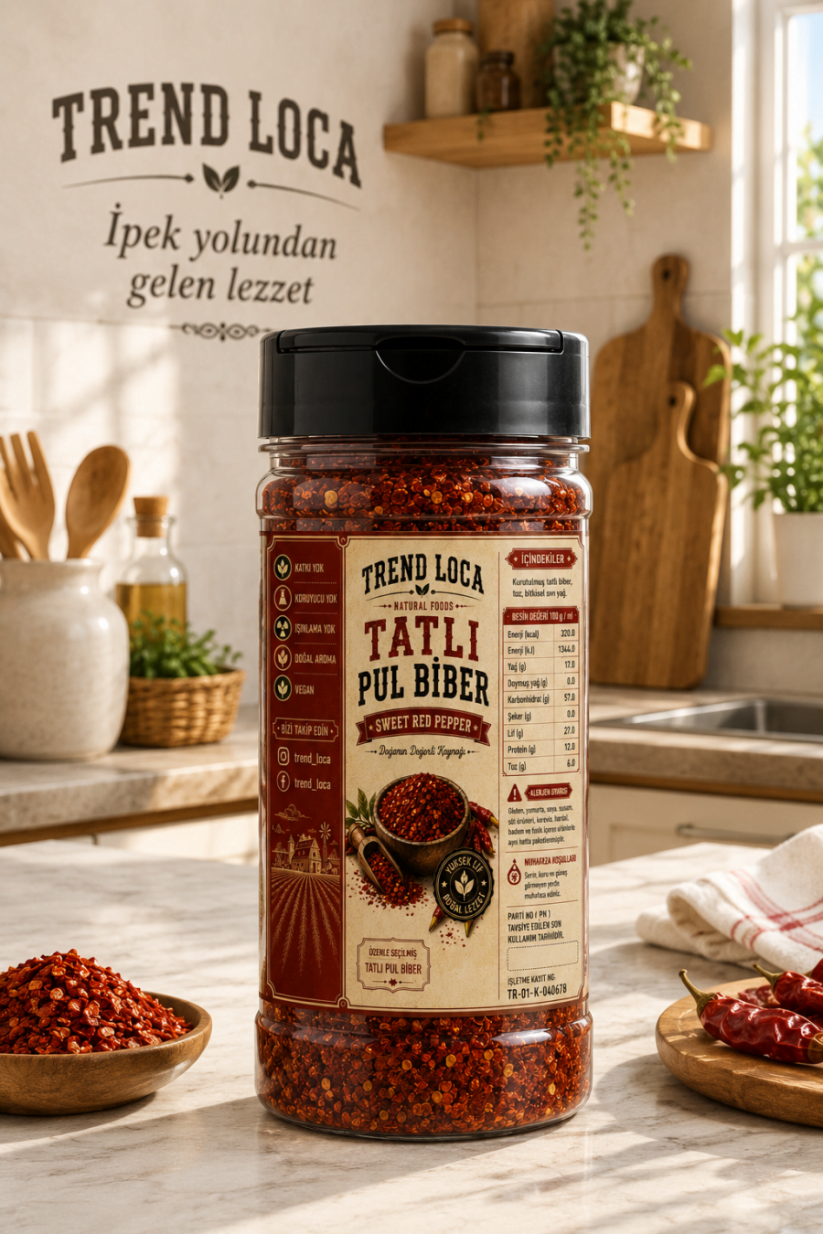 Tatlı Pul Biber 200 gr