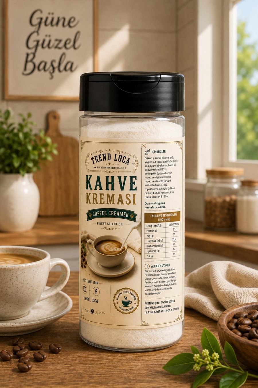 Kahve Kreması 240 gr