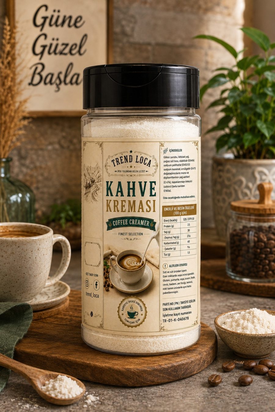 Kahve Kreması 240 gr