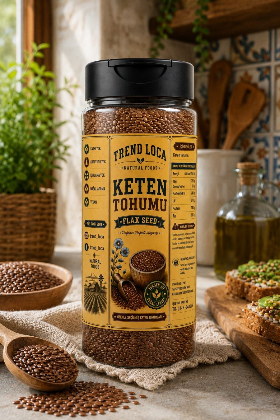 Keten Tohumu 260 gr