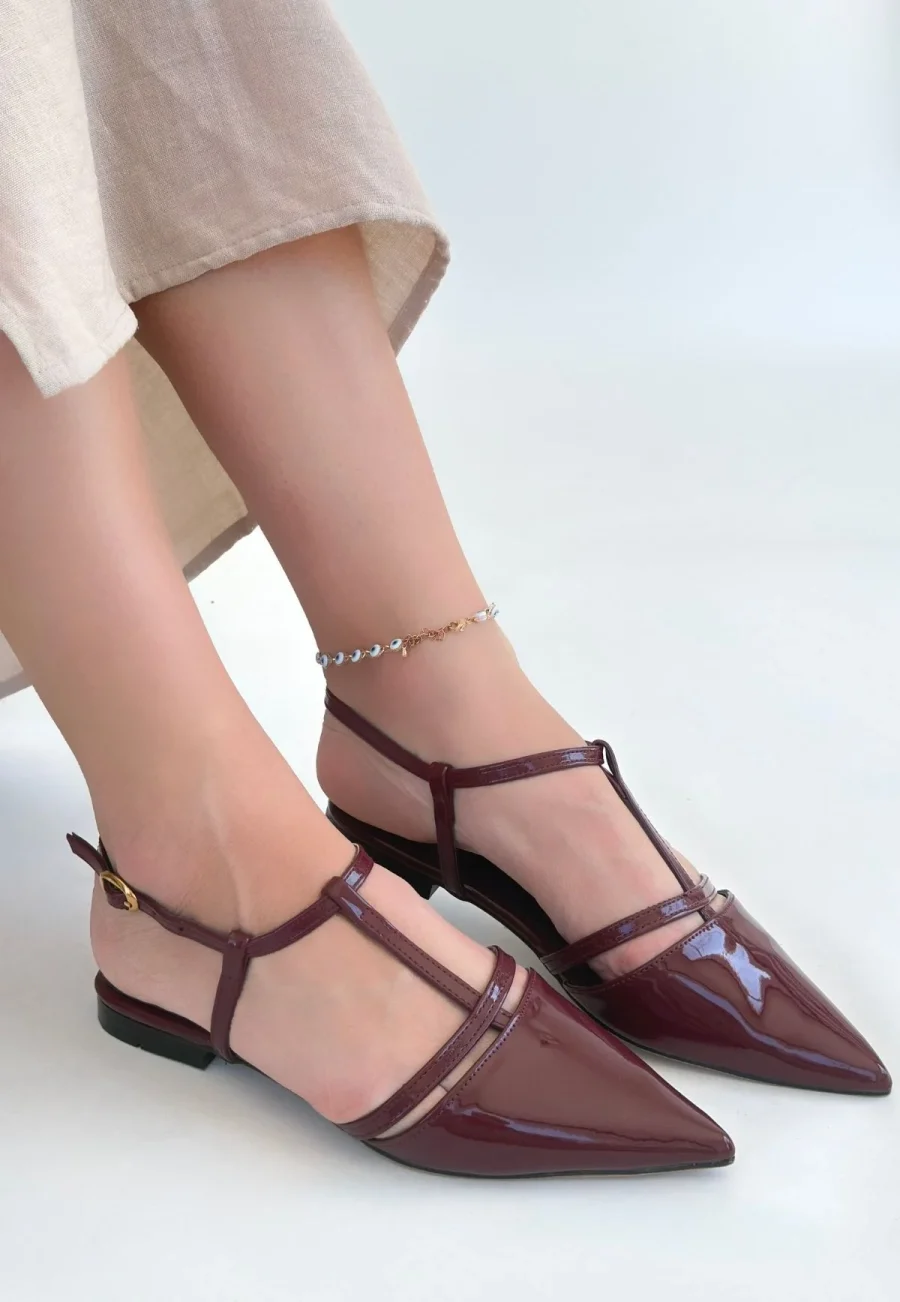 Rugan Babet Ayakkabı · Bordo